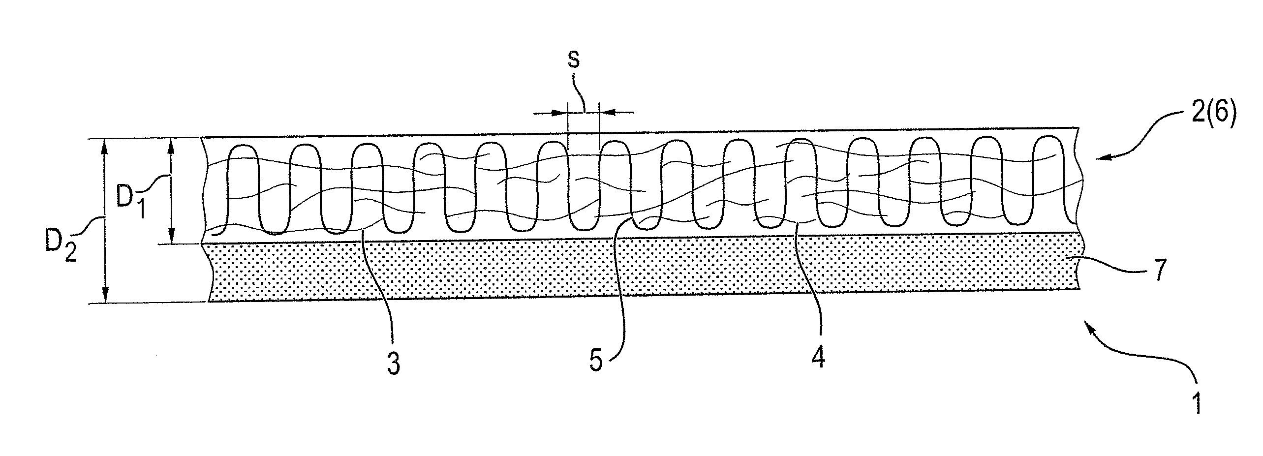 Adhesive tape with a long-fiber stitch-bonded fleece