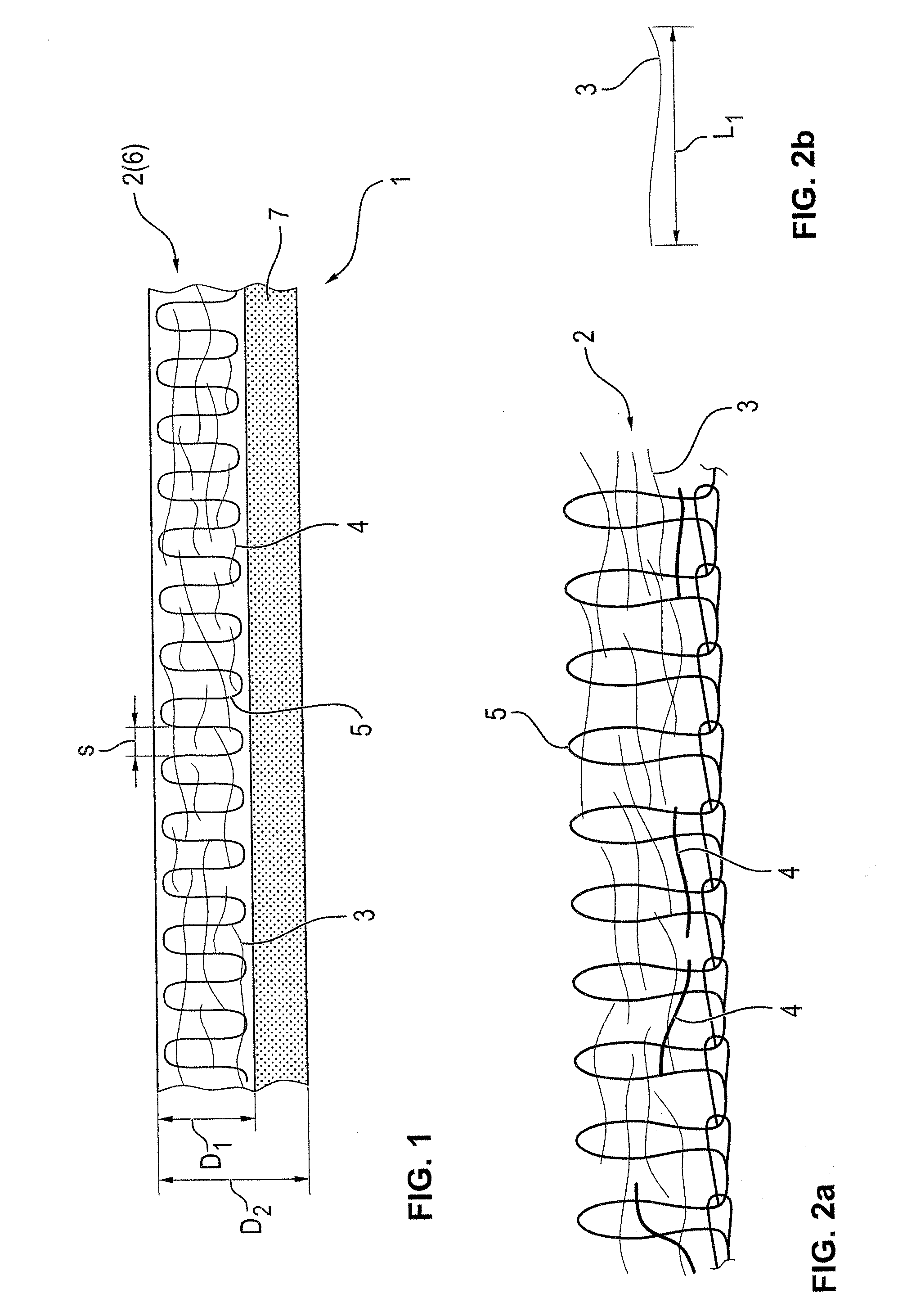 Adhesive tape with a long-fiber stitch-bonded fleece