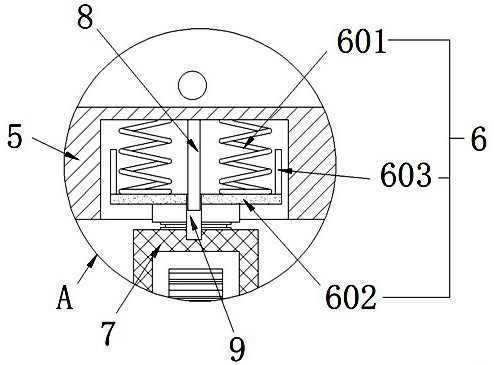 Automatic control robot with anti-toppling structure