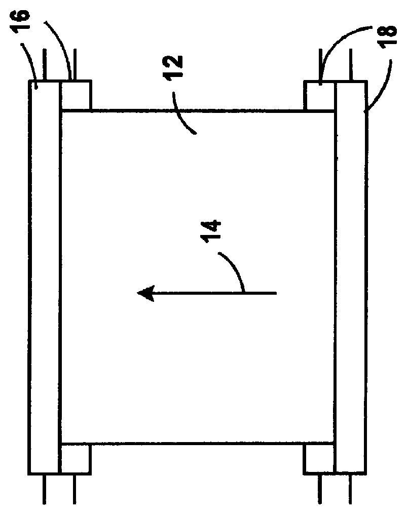 Method and apparatus for inhibiting electrically induced ink build-up on flexible, integrated circuit connecting leads, for thermal ink jet printer heads