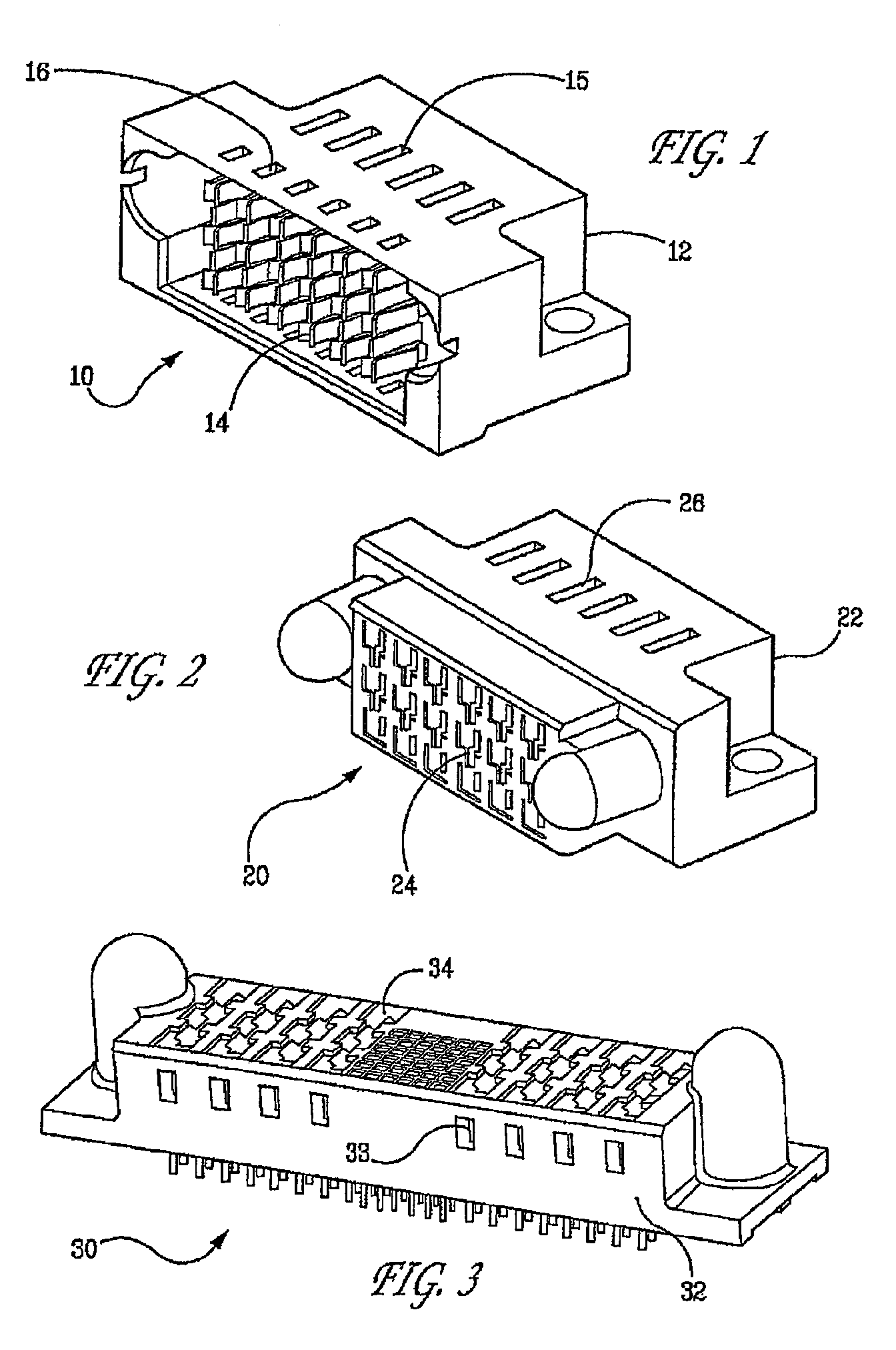 Electrical power contacts and connectors comprising same