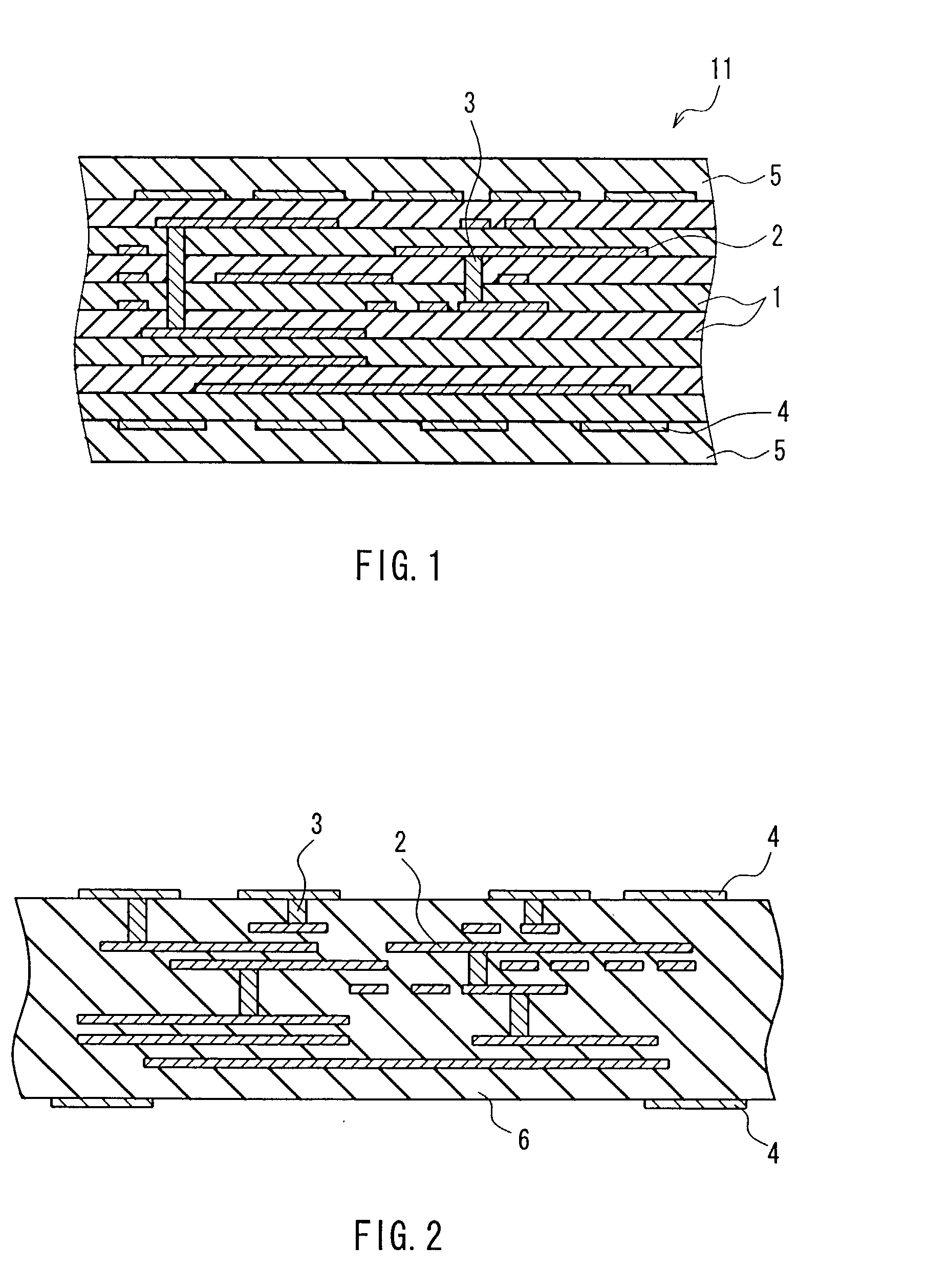 Multilayer ceramic substrate and method for manufacturing the same