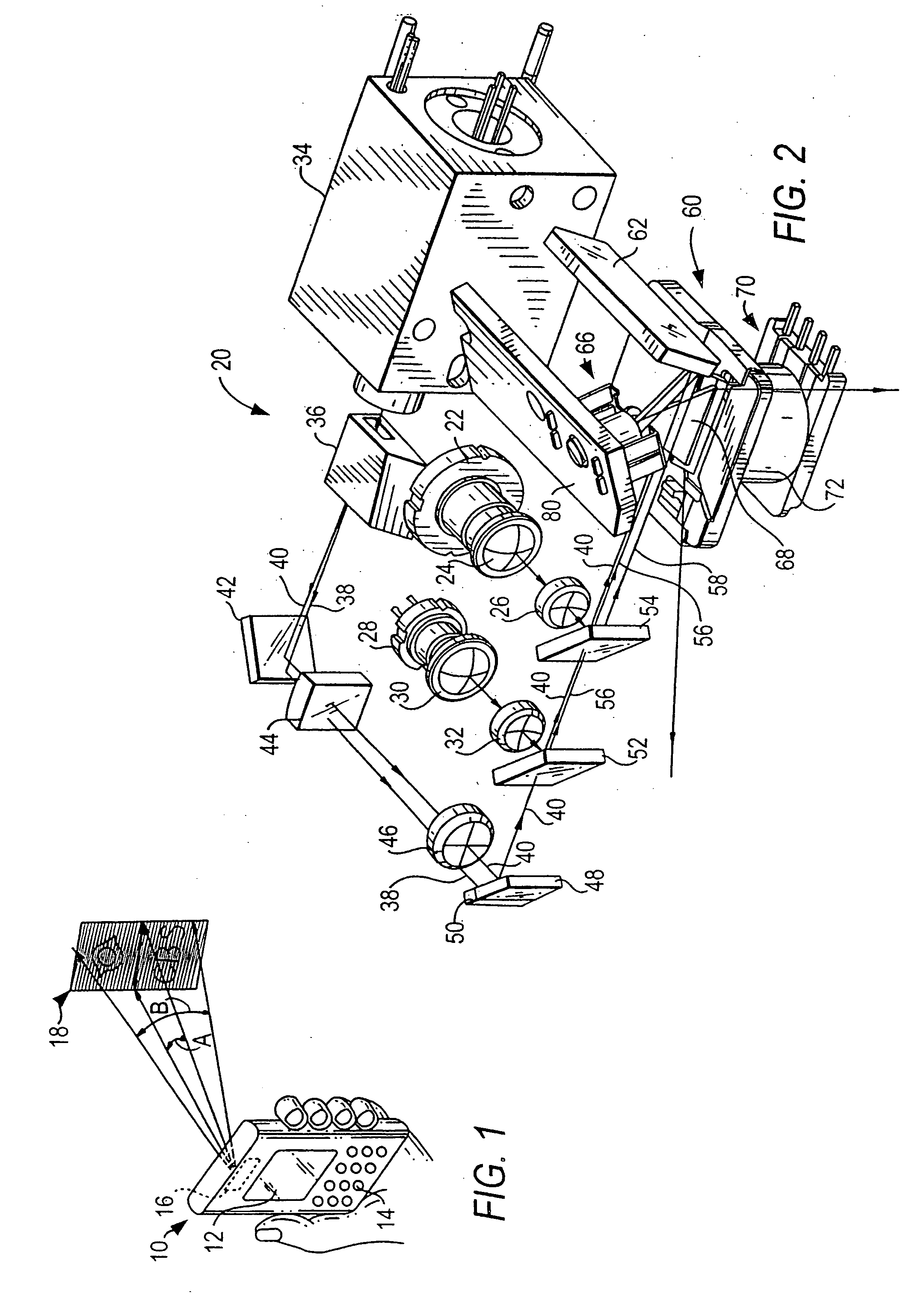 Arrangement for, and a method of, reducing image distortion due to electrical interference