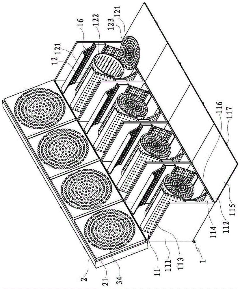 Air energy cooking device and safe food processing method