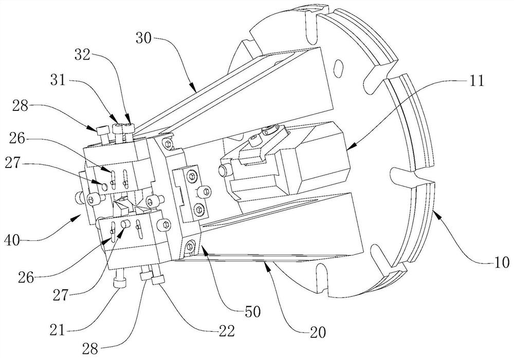 Jig for machining blade crown of engine blade and machining method of engine blade