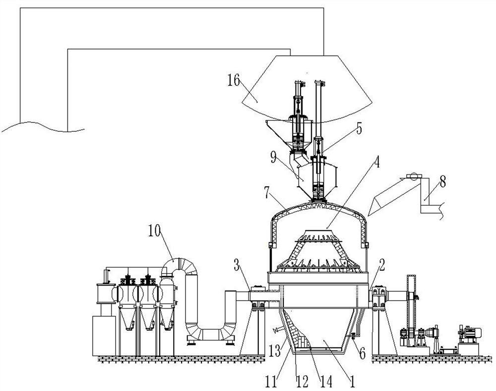Vacuum argon-oxygen refining equipment, method for smelting low-carbon and ultra-low-carbon stainless steel and for smelting low-carbon ferrochrome and micro-carbon ferrochrome by applying same