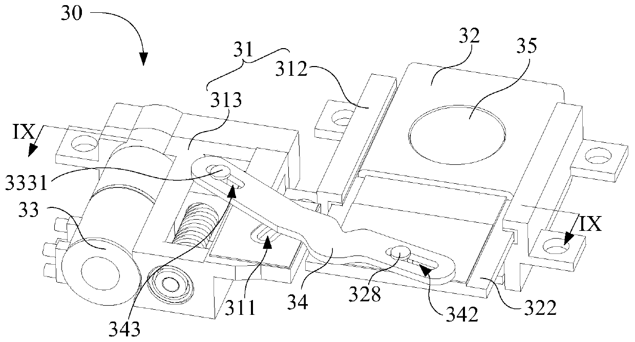 A camera component, an electronic device and its control method