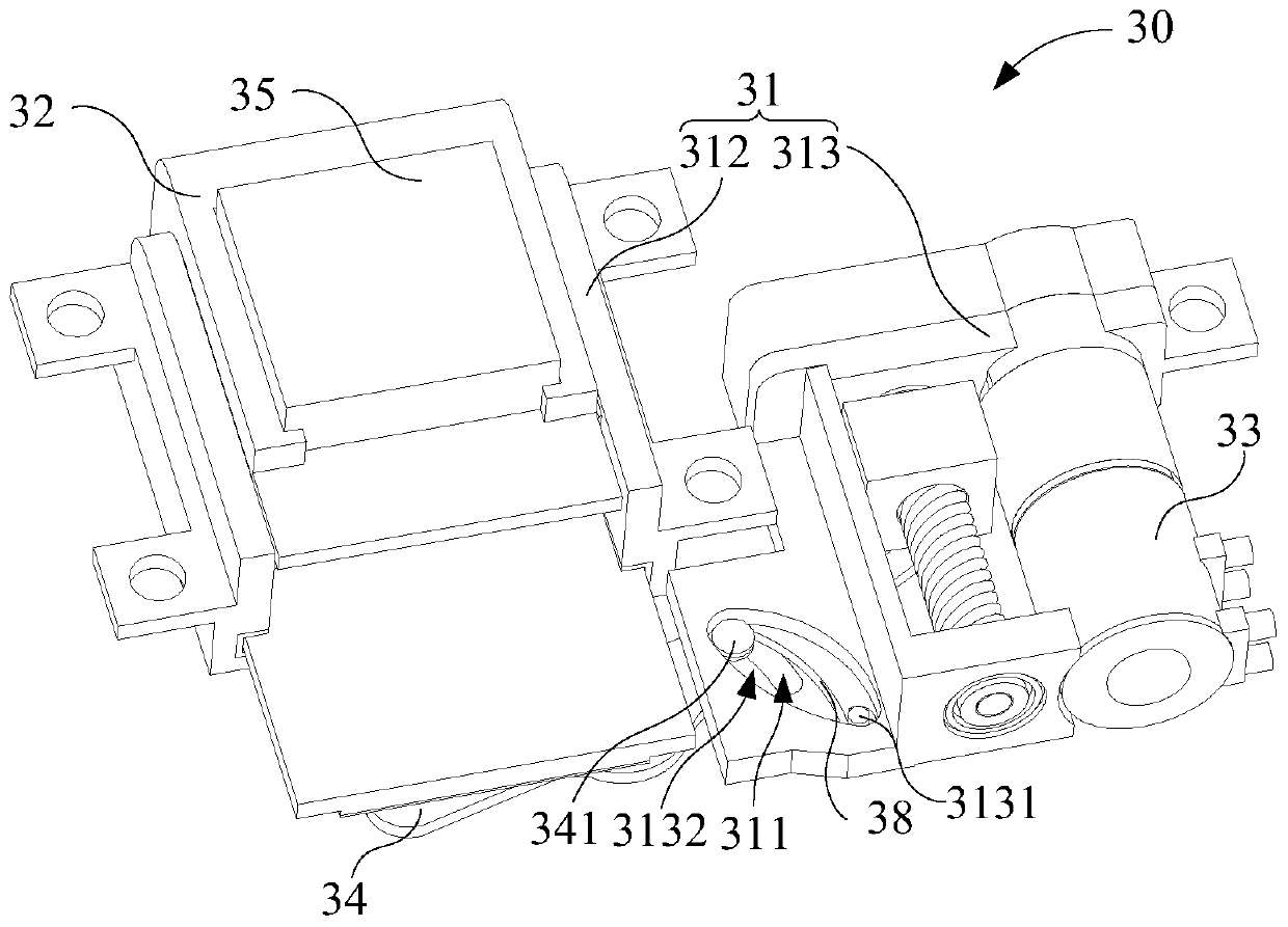 A camera component, an electronic device and its control method