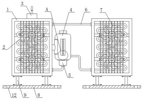 High-protection intelligent communication base station machine room power environment monitoring host