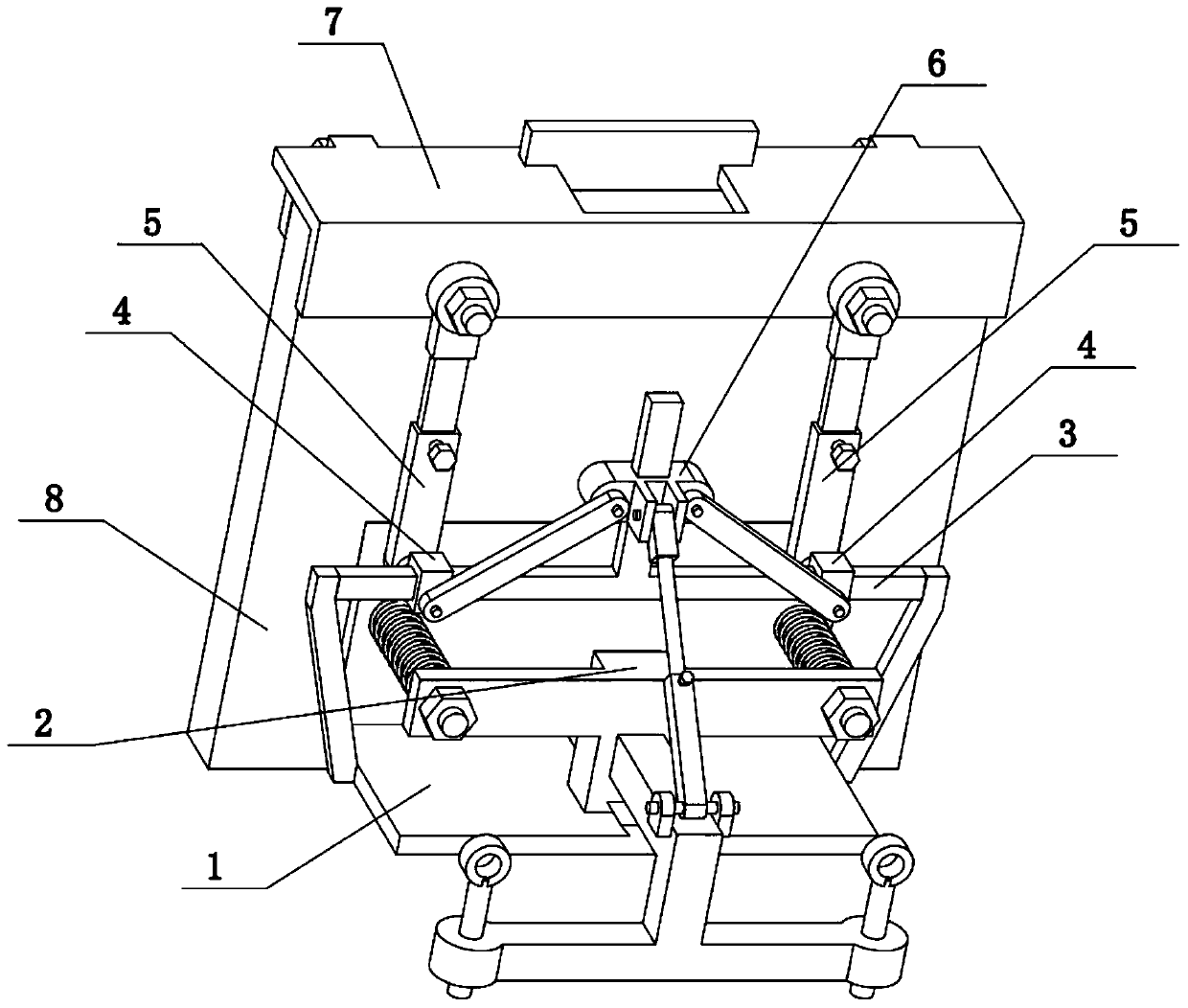 Building wall reinforcing device