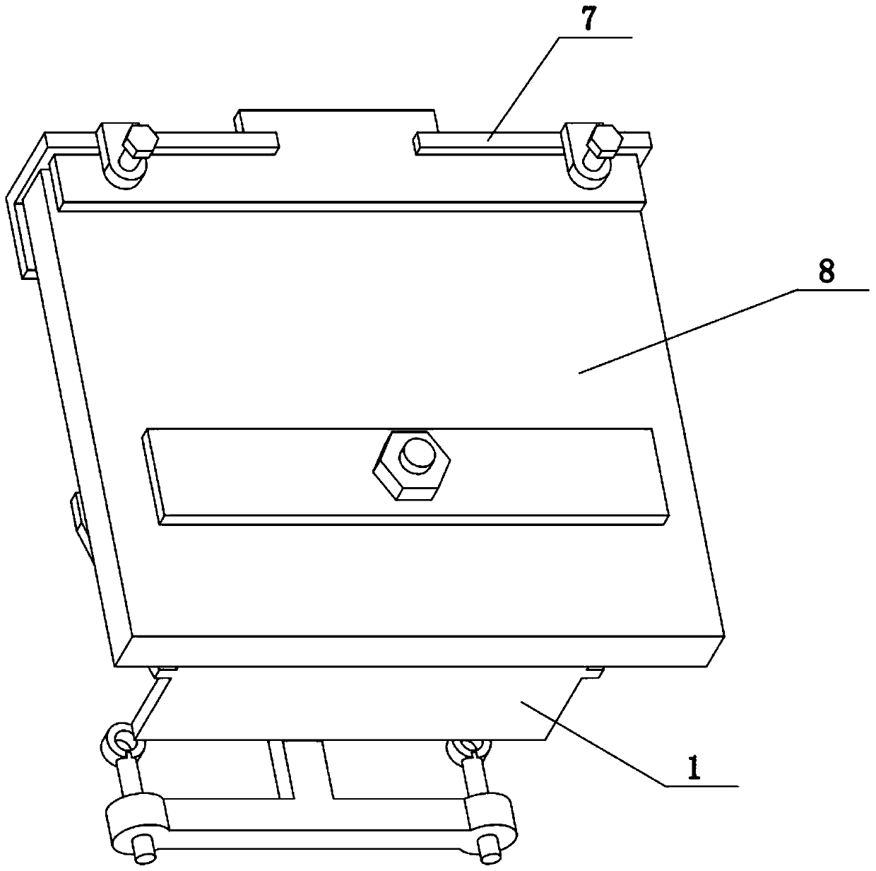 Building wall reinforcing device