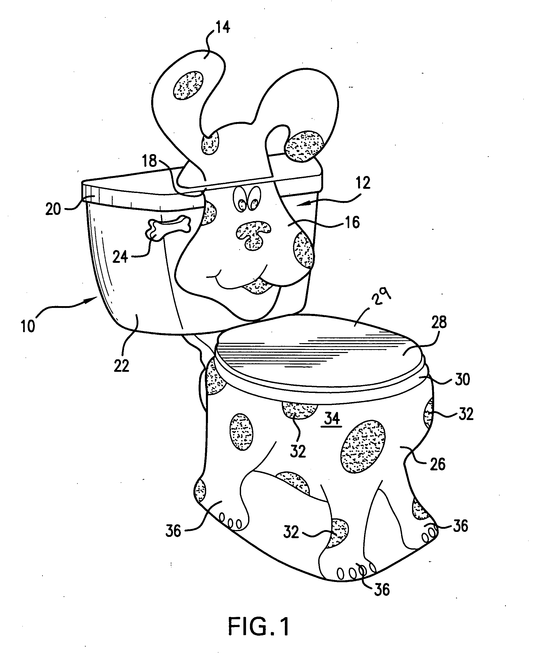 Toilet bowl attachment