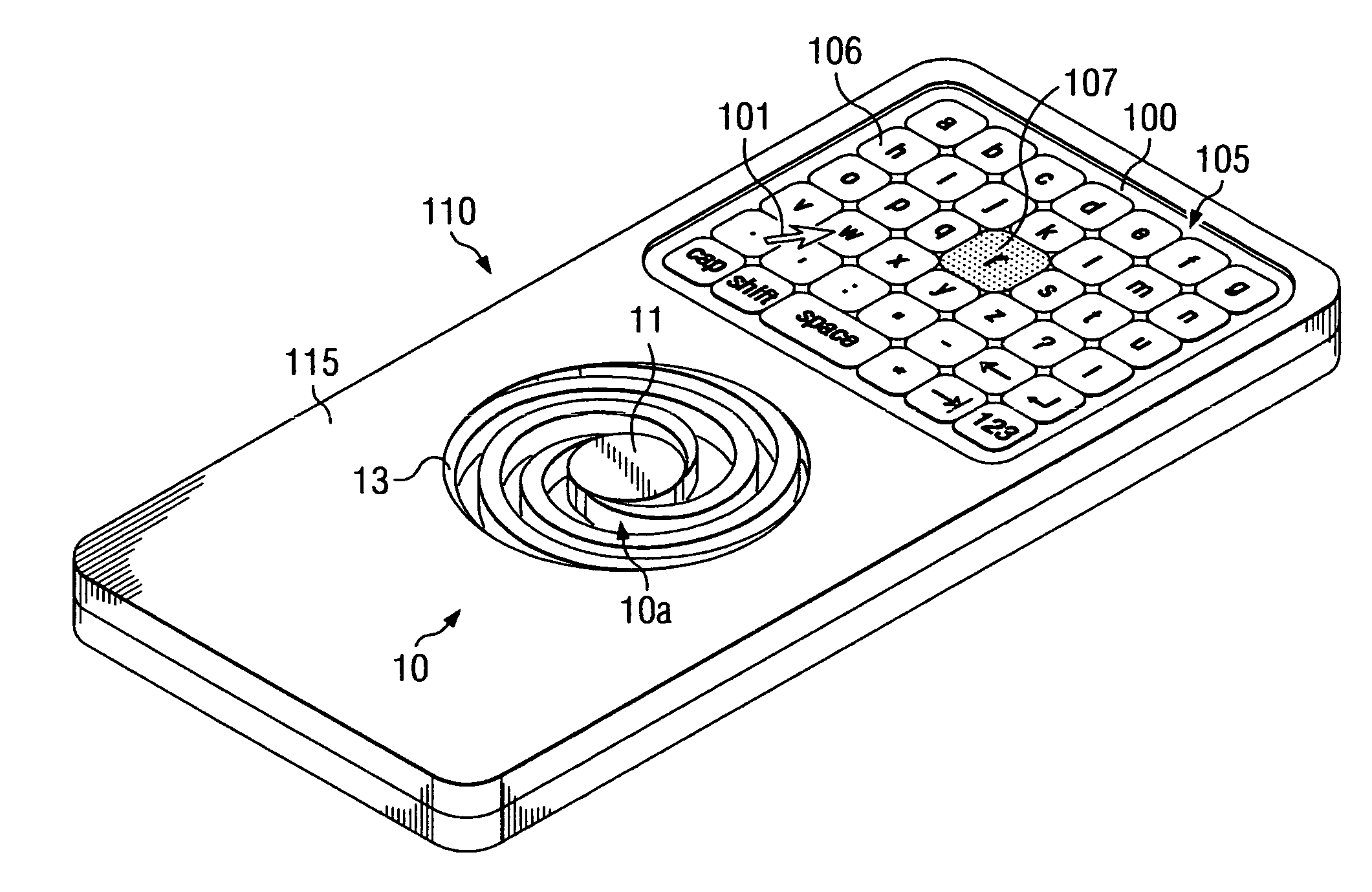 Electronic device and method for simplifying text entry using a soft keyboard