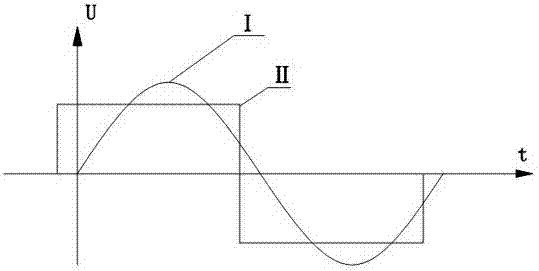 Detection device of large-power induction cooker shifted full bridge hard switch and detection method thereof