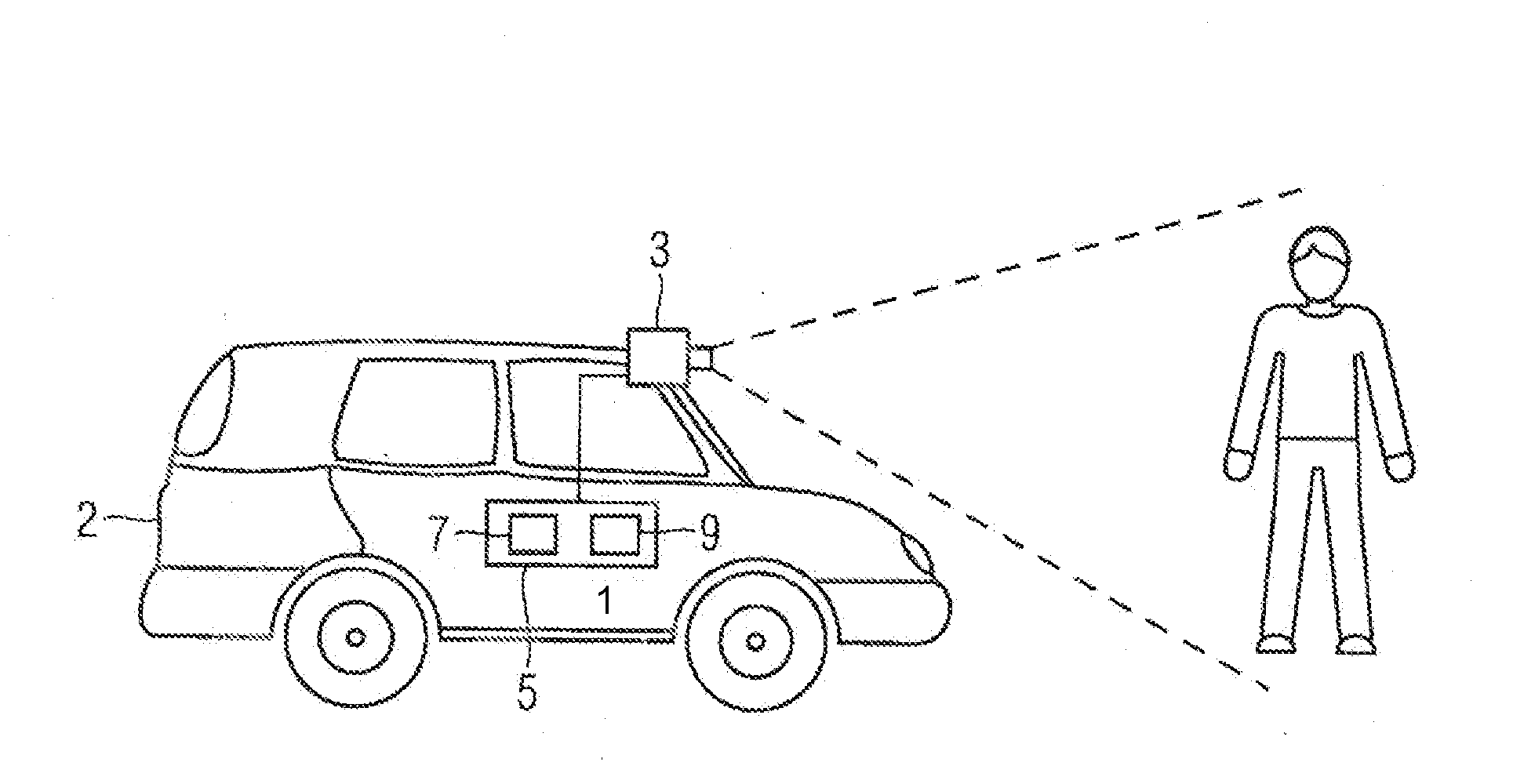 Method and apparatus for identifying a possible collision object