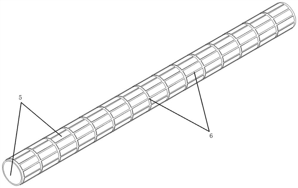 Composite material high and low temperature resistant signal cable