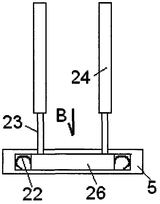 Electric cart provided with enclosure and convenient for diabetes patients to have examination and eliminate lower extremity edema