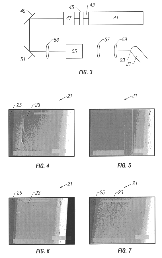 Apparatus and method for improving chamfer quality of disk edge surfaces with laser treatment