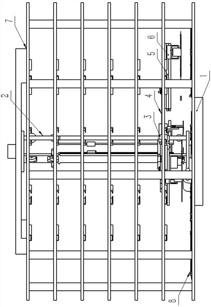 A multi-elevator vertical lift three-dimensional parking lot