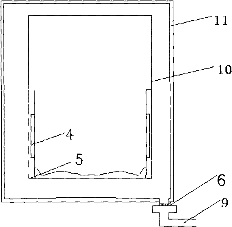 Method for cleaning space between inner and outer tubs of washing machine with flexible particles and washing machine capable of implementing same