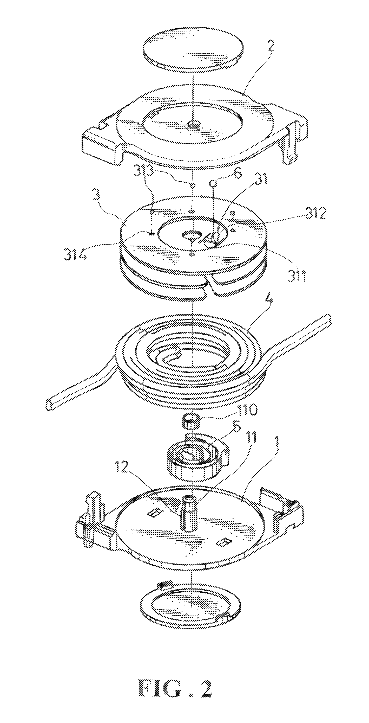 Dual roll-up wire reel device with resilient positioning