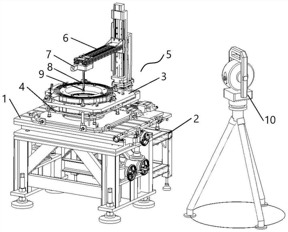 A solenoid magnetic field measurement system and its application method