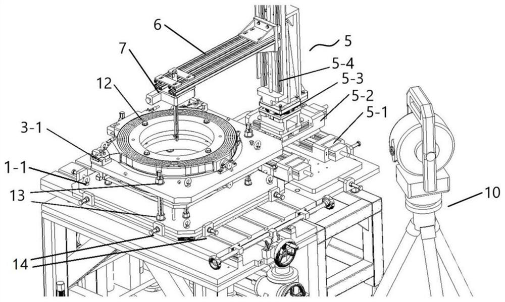 A solenoid magnetic field measurement system and its application method