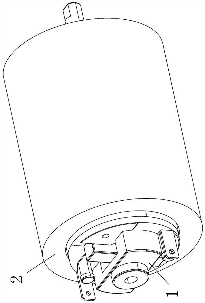 Temperature controller for micro motor