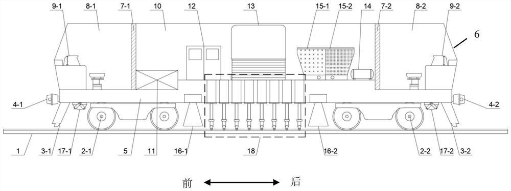 High-pressure water jet steel rail grinding system and grinding efficiency optimization control method thereof