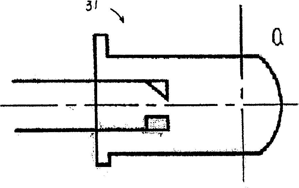 Annular composite Fresnel lens semiconductor LED signal light device