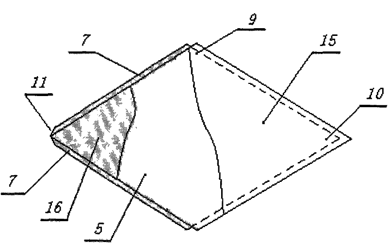 Method for manufacturing rhombic wood-bamboo composite floor board