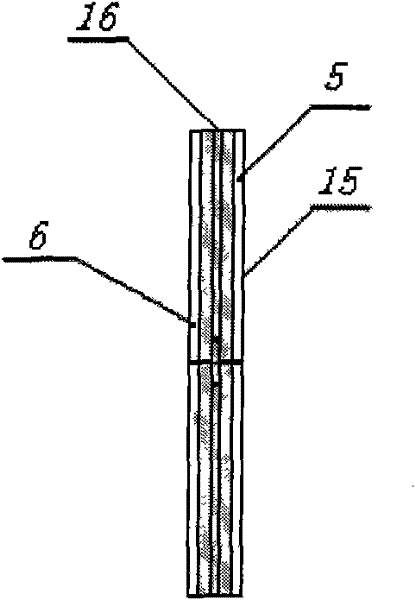 Method for manufacturing rhombic wood-bamboo composite floor board