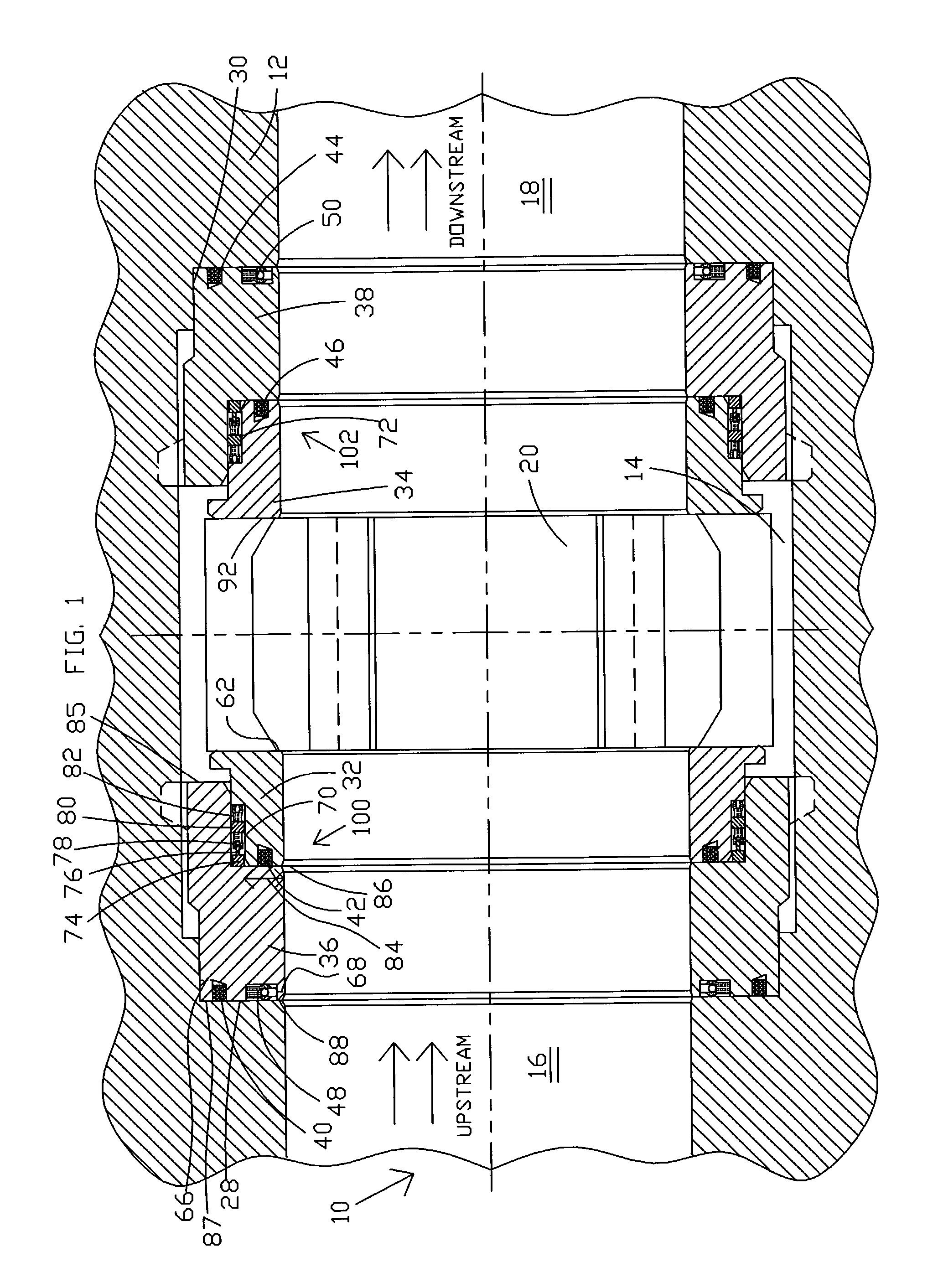 Valve with seat assembly