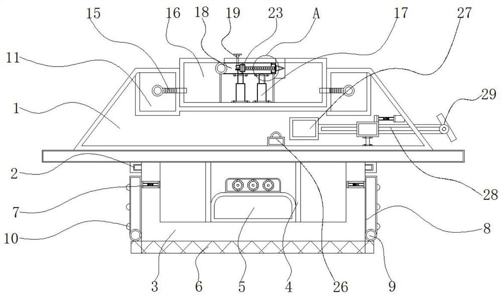 A roadblock device that prevents tires from being punctured in reverse