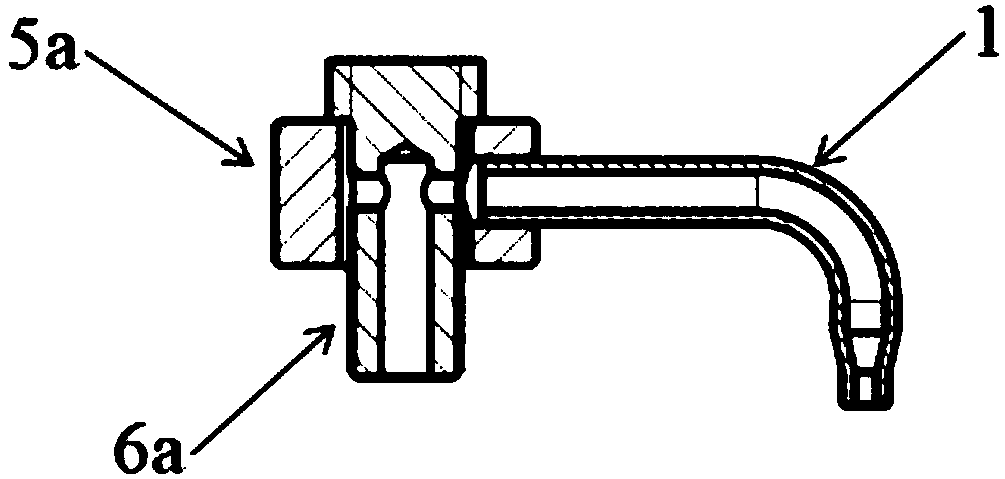 Targeting method of cooling nozzle