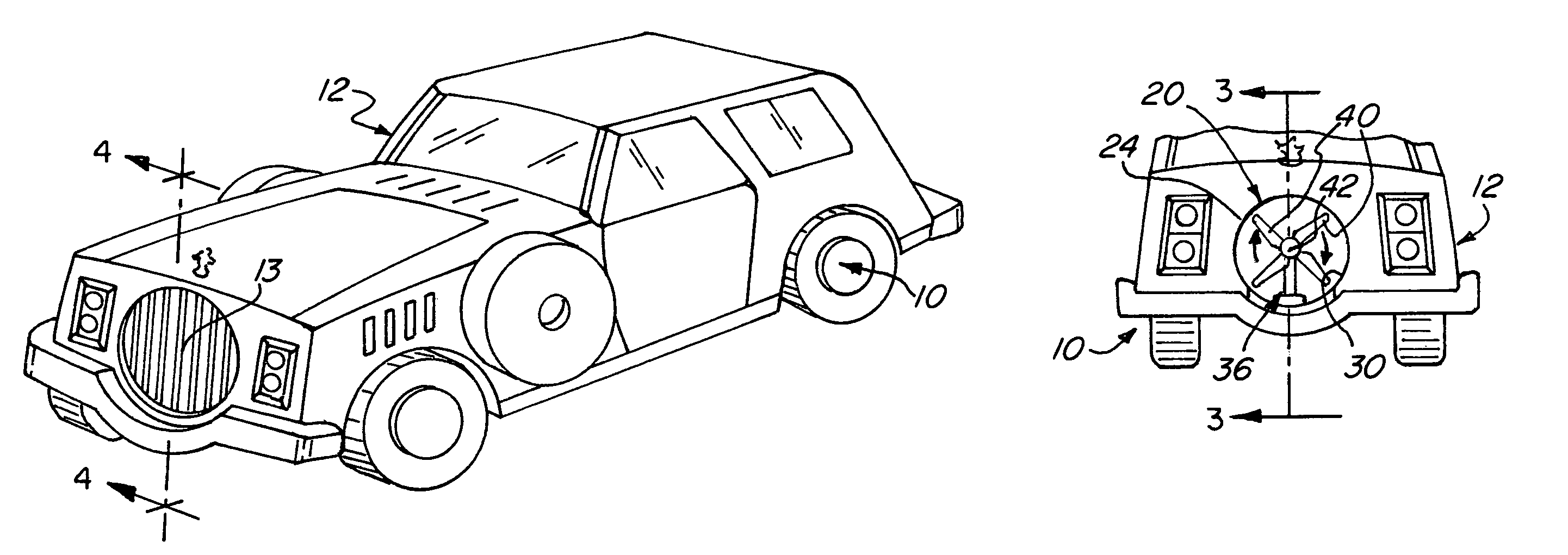 Recharging system for electrically powered vehicle, and vehicle incorporating same