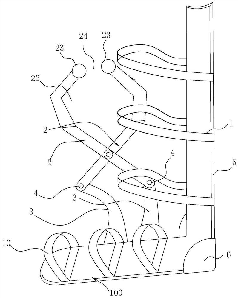 Insulated porcelain bottle auxiliary climbing tool