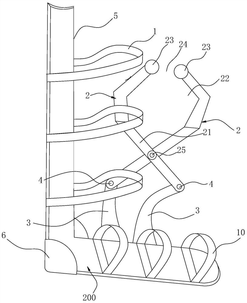 Insulated porcelain bottle auxiliary climbing tool