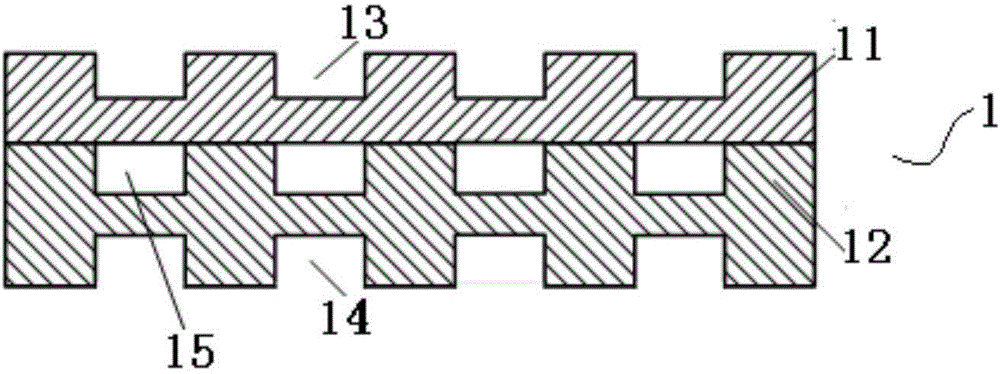 Metal pole plate of fuel battery, metal bipolar plate of fuel battery and fuel battery