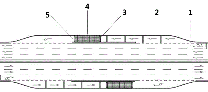 Three-dimensional parking method for viaduct vehicle parking