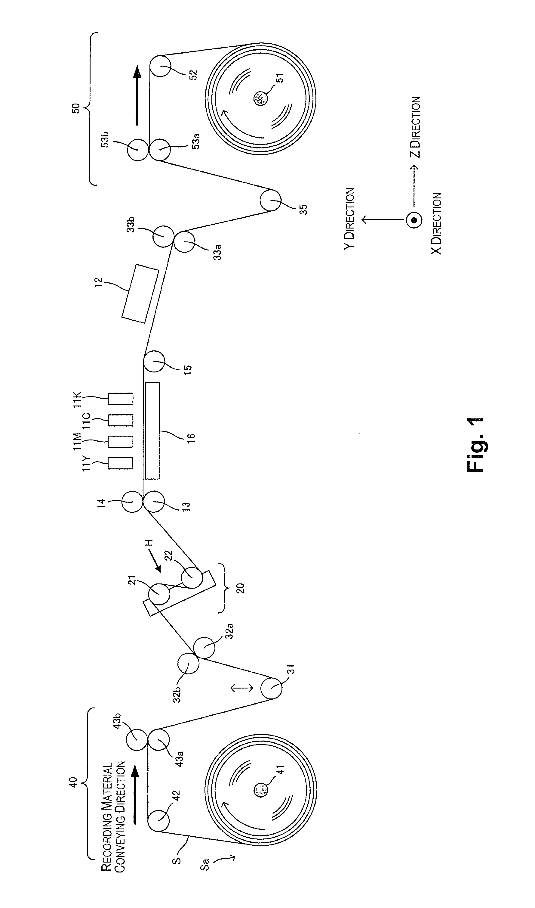 Image-forming device and method for forming an image