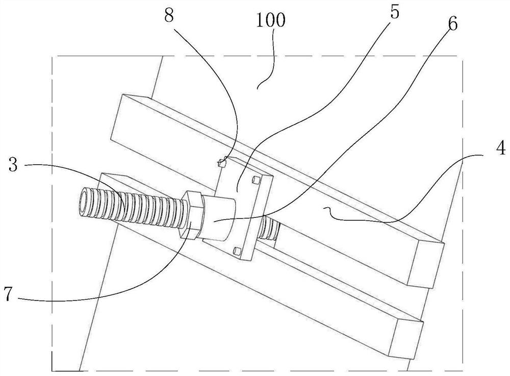 Prefabricated pre-stressed anchor rod construction structure