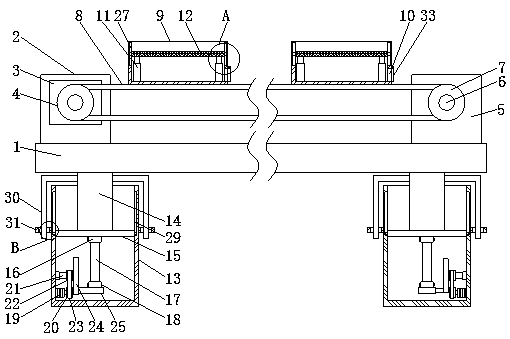 Automatic quartz crystal conveying and sorting device