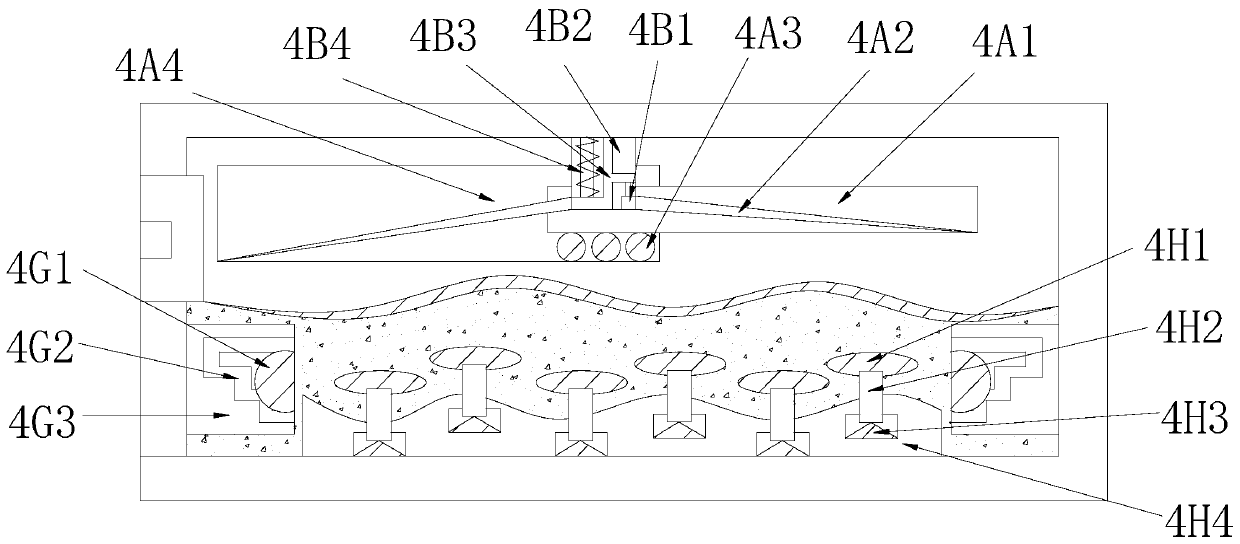 Device for sterilizing through salt drying and cyclone cold smoking based on surimi-based aquatic product processing