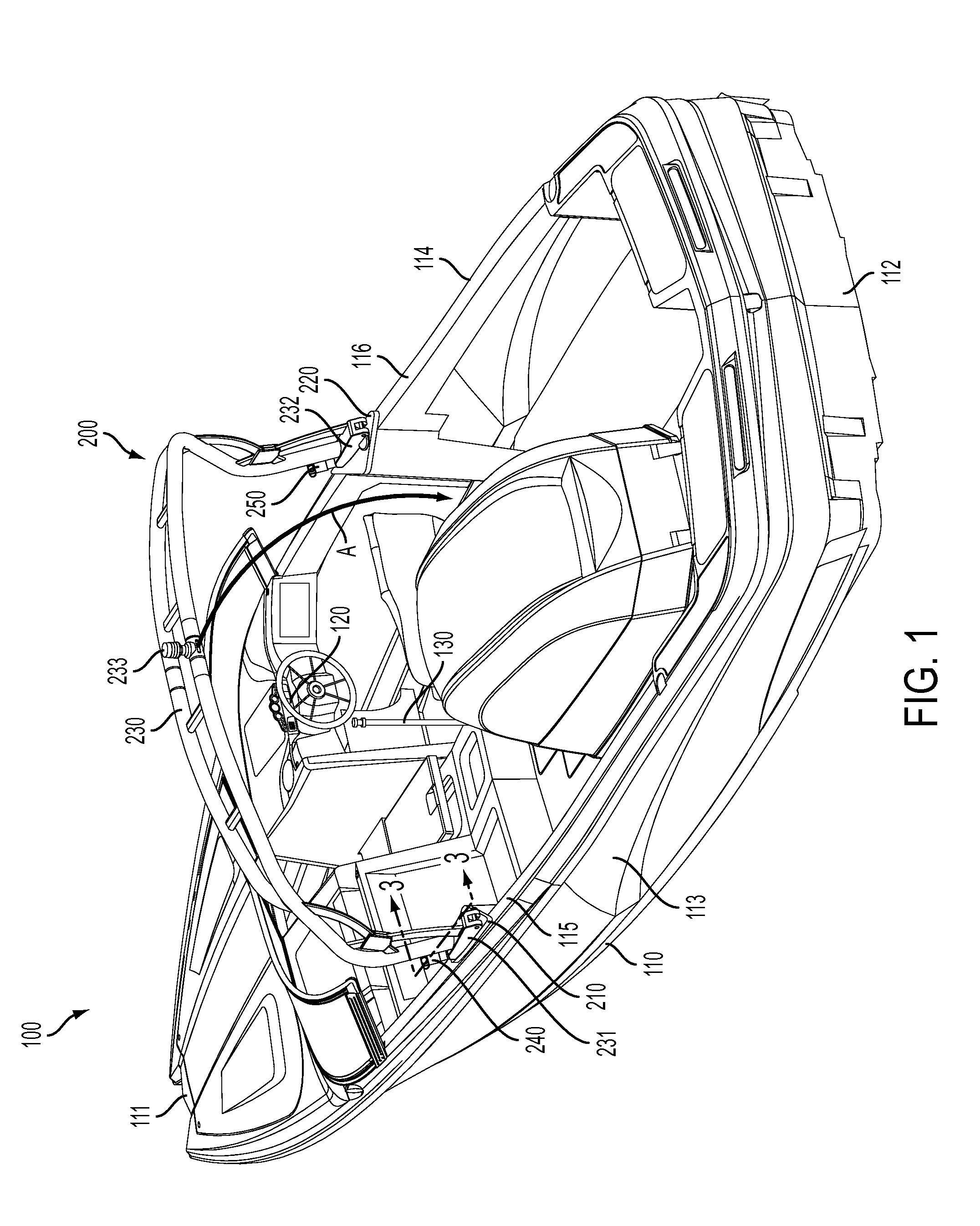Apparatus for towing a water sports performer