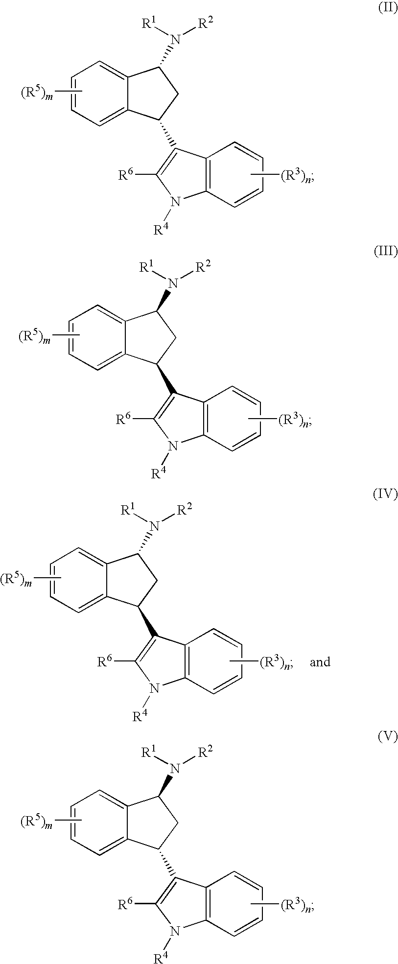 Indane compounds