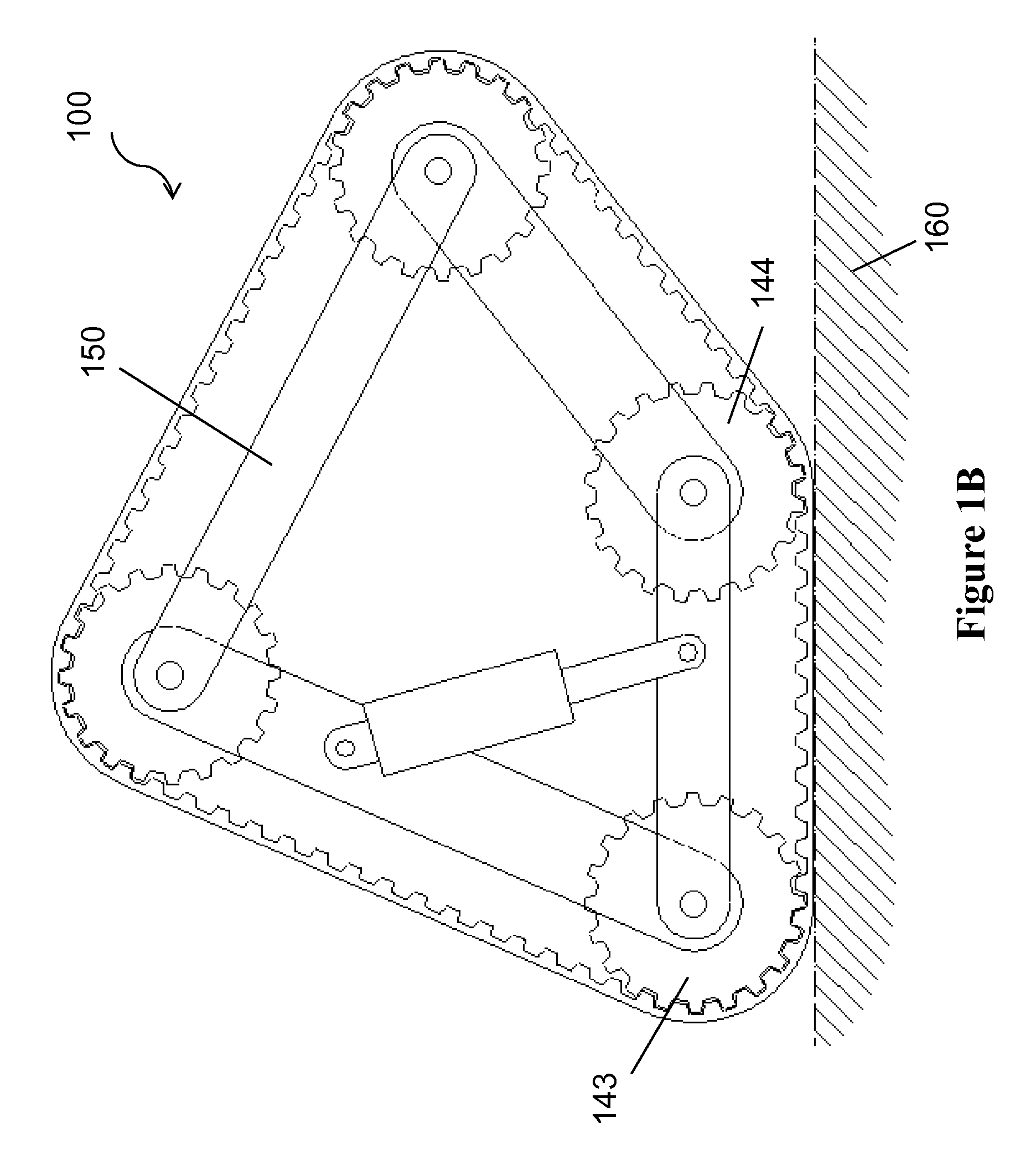 Deformable track support for tracked vehicles