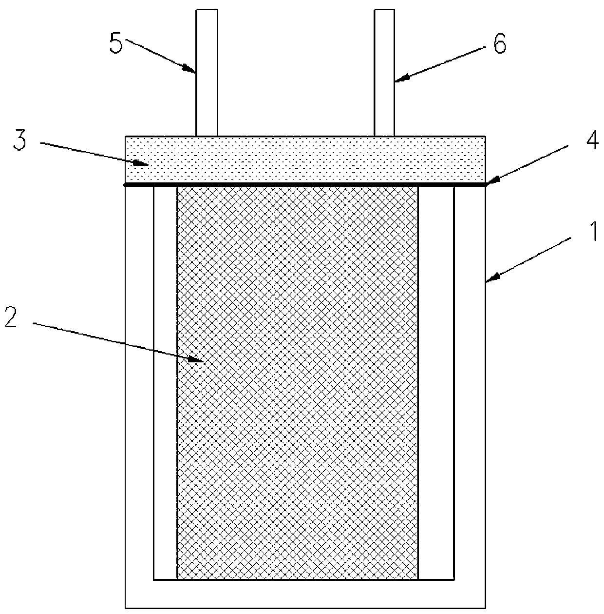 High-frequency low-impedance electrolytic capacitor