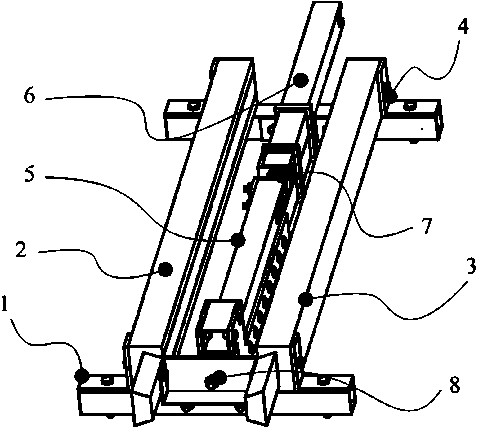 Multi-position load-bearing telescopic mechanism