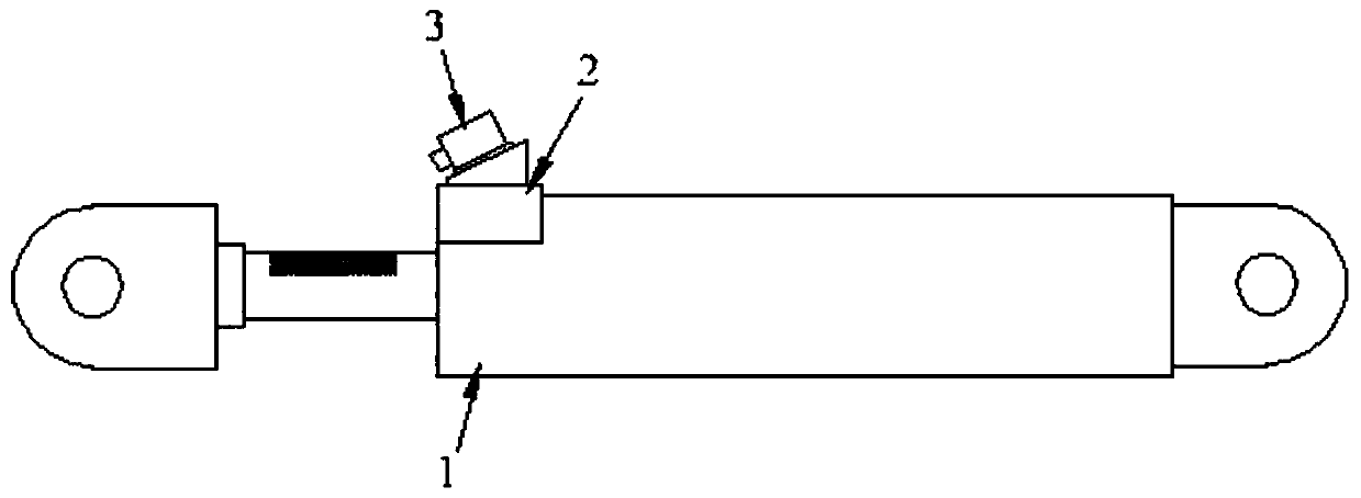 Intelligent damper for synchronously self-monitoring of force and displacement